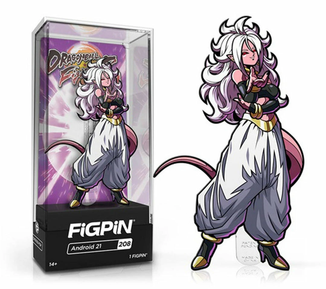 Promo β€οΈ Dragon Ball Fighter Z : Android 21 FiGPiN #208 π 3 Dragon Ball Fighter Z : Android 21 FiGPiN #208