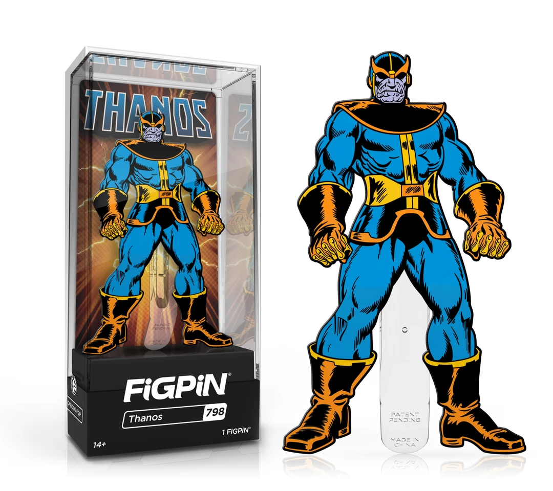 Hot Sale βοΈ FIGPIN Marvel Villains : Thanos #798 𧨠3 FIGPIN Marvel Villains : Thanos #798