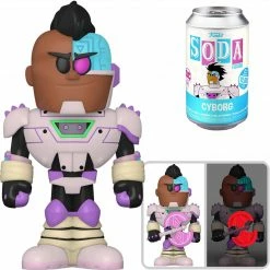 Vinyl Soda : Teen Titans - Cyborg W/ Chance Of Chase Funko Soda
