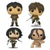 Deals โค๏ธ FUNKO POP Animation : Attack On Titan Bundle Of 4 (Pre Order) โญ 1 FUNKO POP Animation : Attack On Titan Bundle Of 4 (Pre Order)