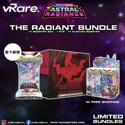 Pokemon TCG : The Radiant Bundle (Astral Radiance) Trading Cards