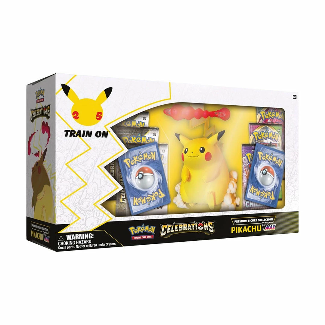 Cheap ⭐ Trading Cards Pokemon TCG : VMAX Figure Collection Box ⭐ 3 Trading Cards Pokemon TCG : VMAX Figure Collection Box