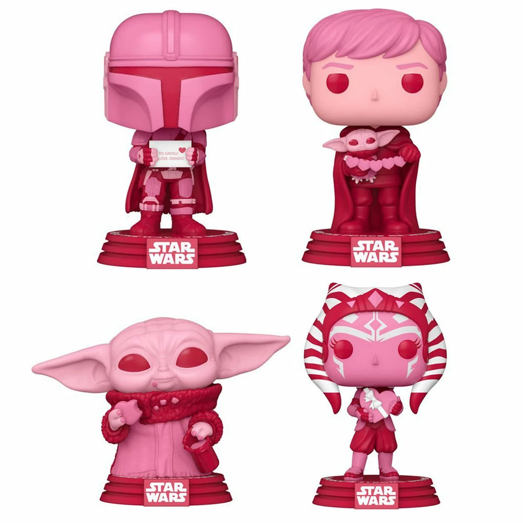Deals ๐คฉ FUNKO POP Star Wars : Valentines - Bundle Of 4 (Pre Order) ๐คฉ 3 FUNKO POP Star Wars : Valentines - Bundle Of 4 (Pre Order)