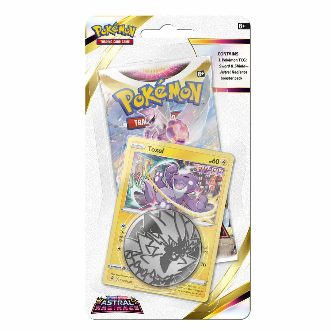New ๐ Pokemon TCG : Astral Radiance Checklane Blister โจ 3 Pokemon TCG : Astral Radiance Checklane Blister