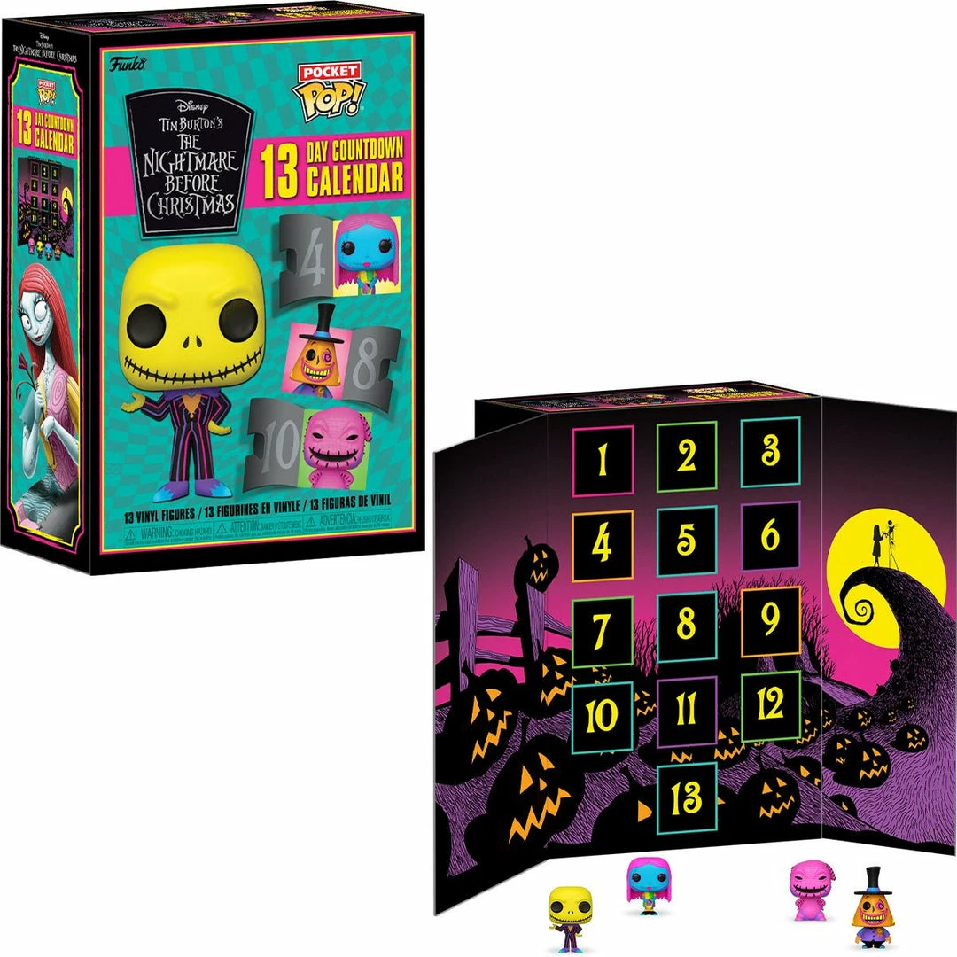 Top 10 🔔 FUNKO POP Disney : TNBC - Advent Calendar Blacklight 👍 3 FUNKO POP Disney : TNBC - Advent Calendar Blacklight