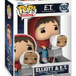 FUNKO POP Movies : ET - Elliot W/ET In Bike Basket (Pre Order)