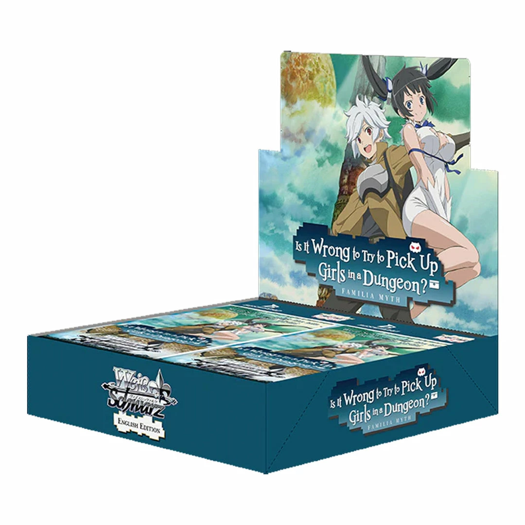 Best deal π Trading Cards Weiss Schwarz Is It Wrong To Try To Pick Up Girls In A Dungeon? Booster Box β 3 Trading Cards Weiss Schwarz Is It Wrong To Try To Pick Up Girls In A Dungeon? Booster Box