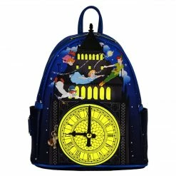 Loungefly Disney Peter Pan Glow Clock Mini Backpack