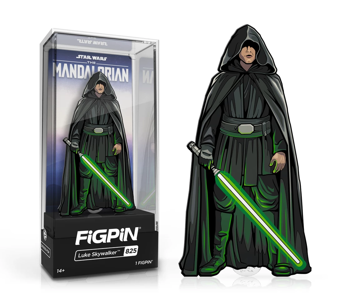 Outlet π FiGPiN Star Wars : Luke Skywalker #825 π 3 FiGPiN Star Wars : Luke Skywalker #825