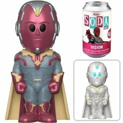 Vinyl Soda : WandaVision - Vision W/ Chance Of Chase Funko Soda (Pre Order)