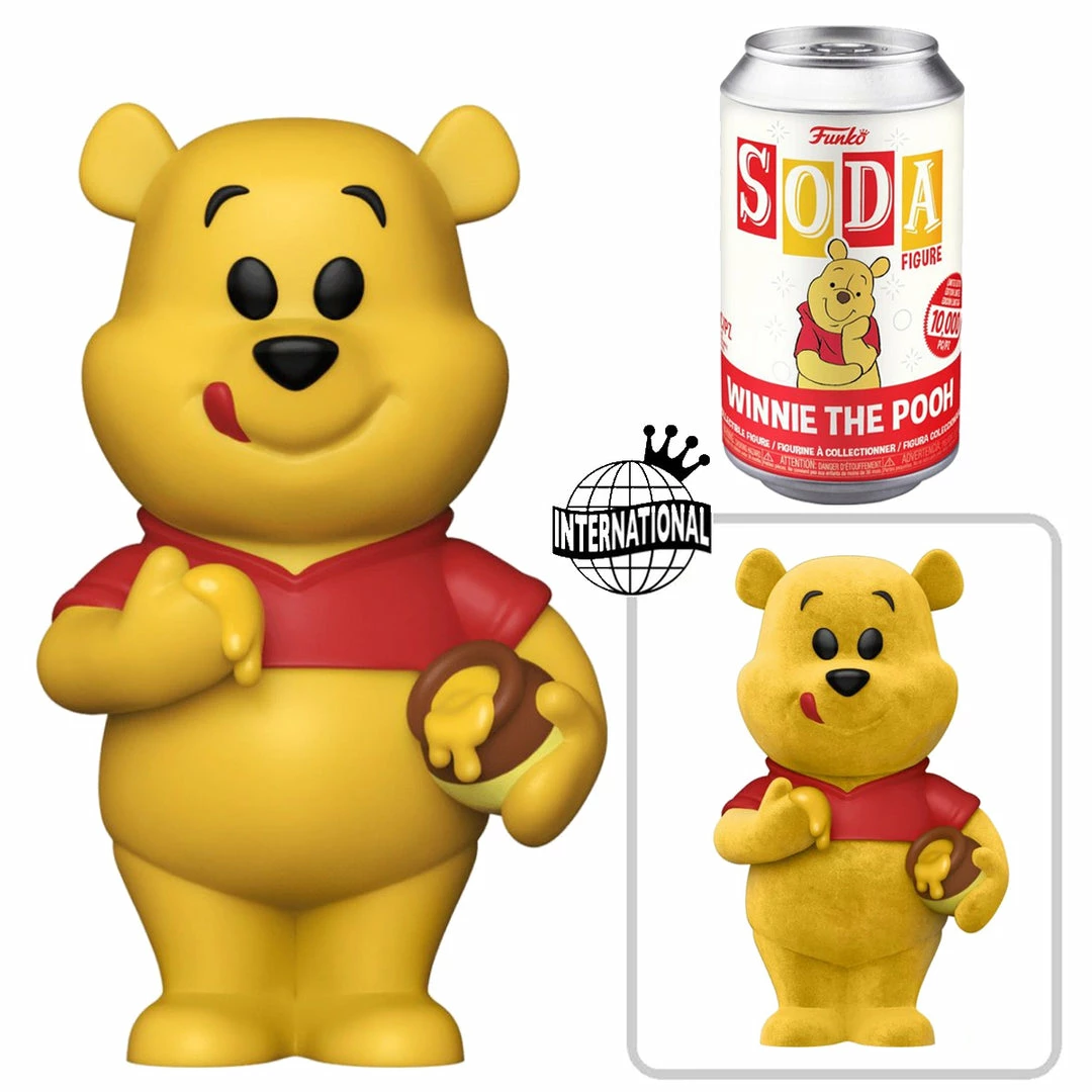 New π― Vinyl Soda : Winnie The Pooh - Pooh W/ Chance Of Chase Funko Soda (International Edition) β 3 Vinyl Soda : Winnie The Pooh - Pooh W/ Chance Of Chase Funko Soda (International Edition)